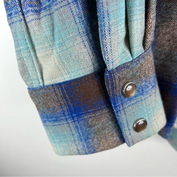 Women’s Pendleton Wool Pearl Snap Shirt Size XS - Picture 7 of 12